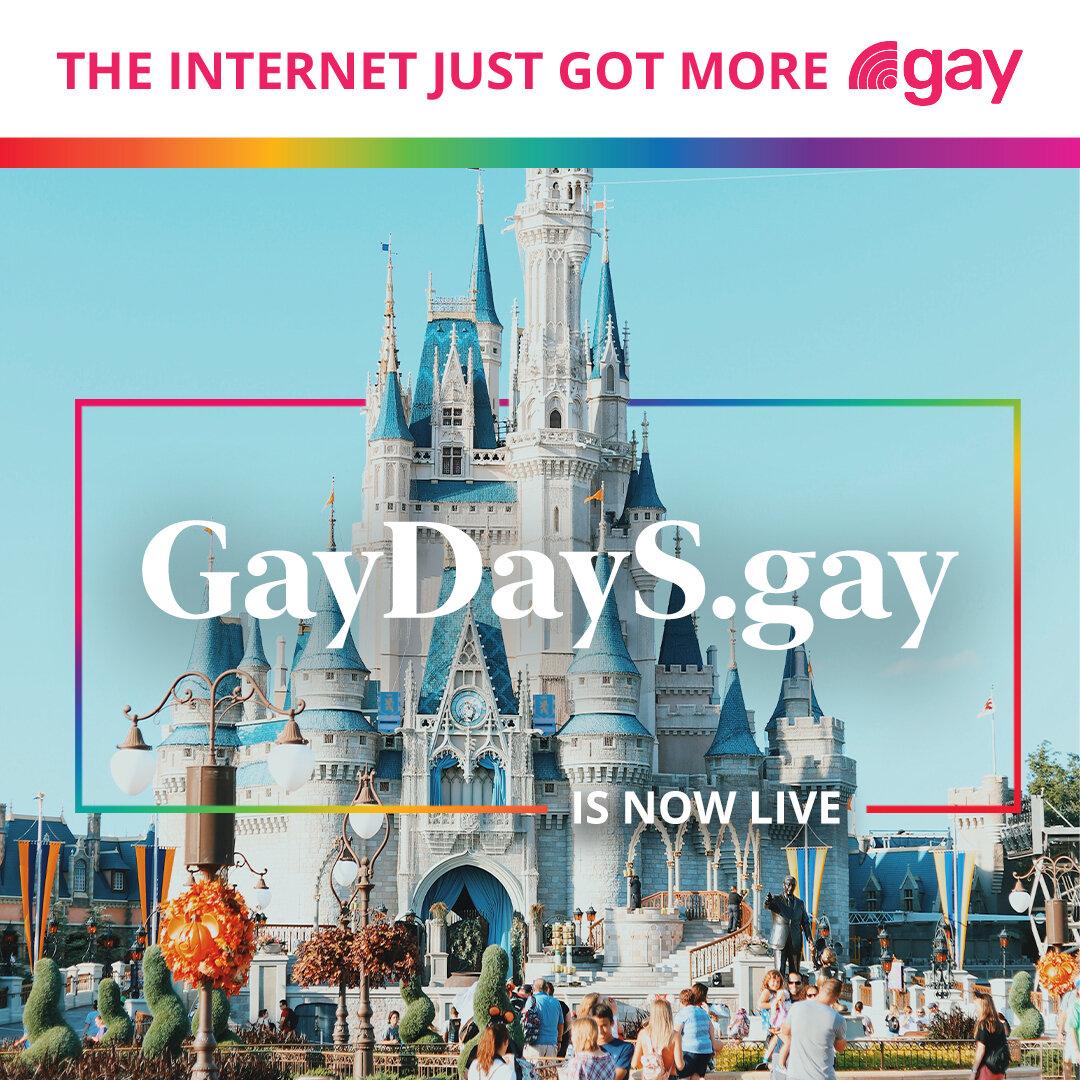 GayDayS.gay Joins the .gay Community