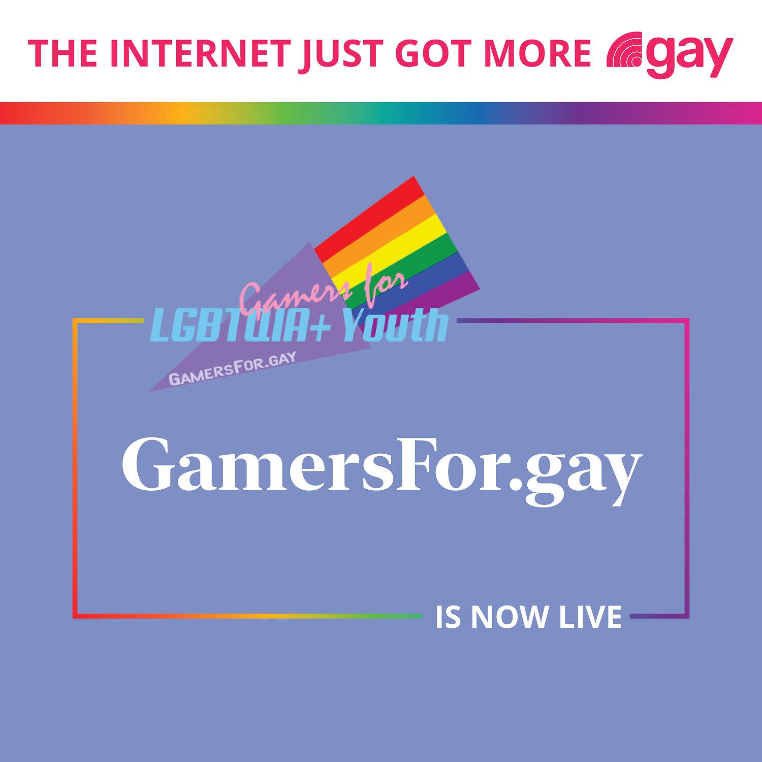 Oh Hey! Gamers for LGBTQIA+ Youth Joins Forces with .gay