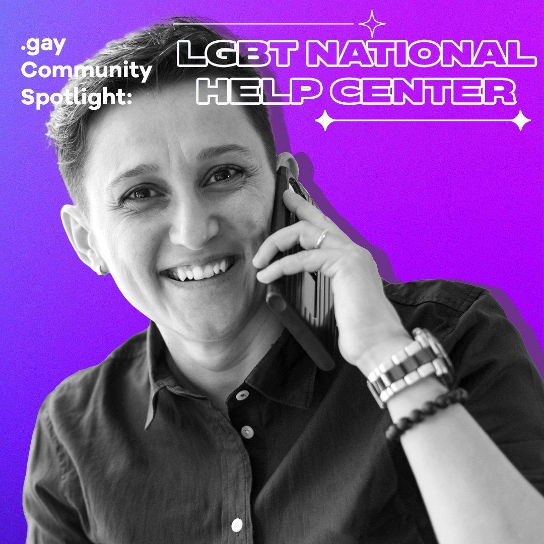 .gay Community Spotlight on the LGBT National Help Center