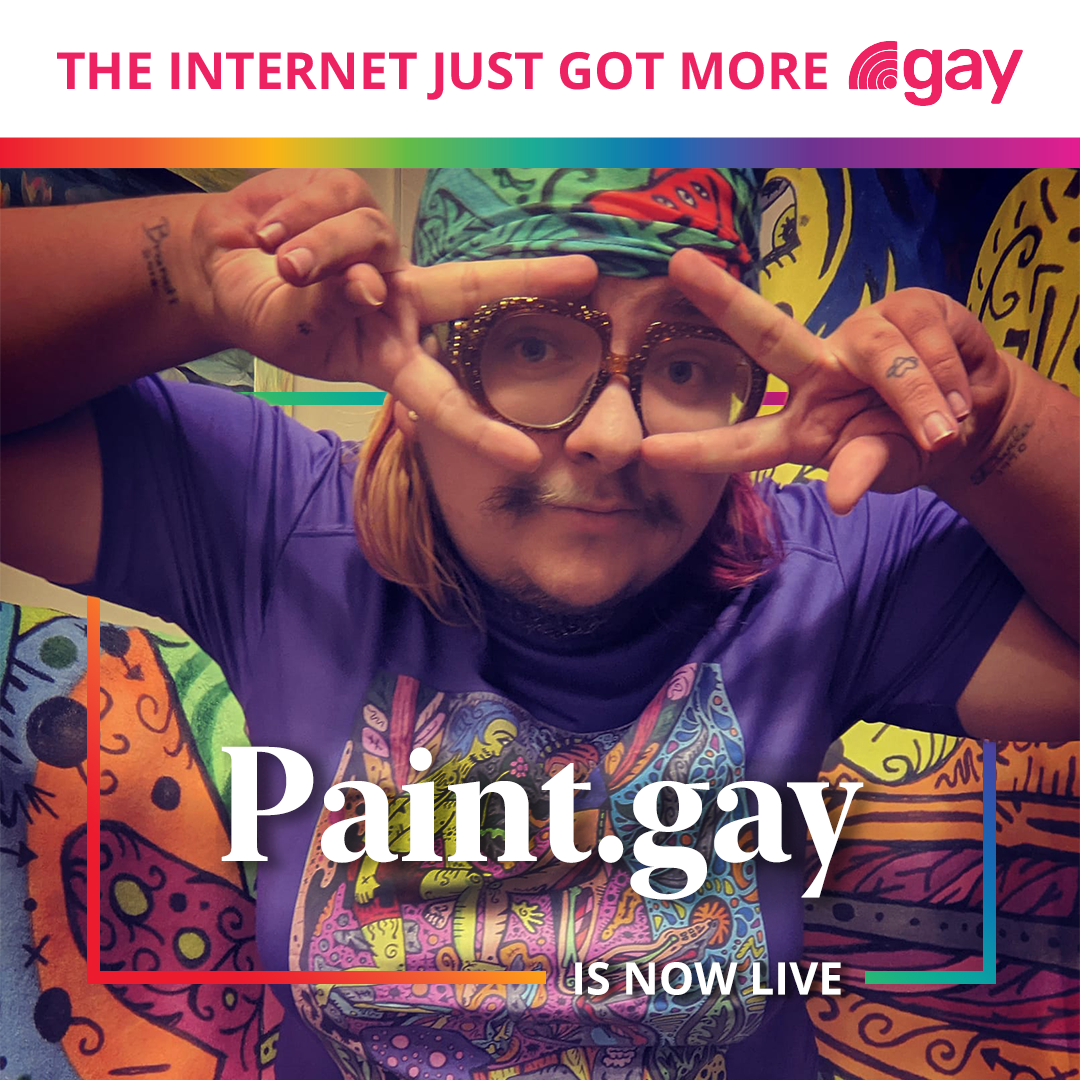Paint.gay Shares Healing Art and Poetry