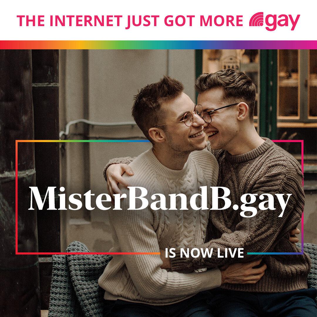 Please Welcome MisterB&B to the .Gay Community!