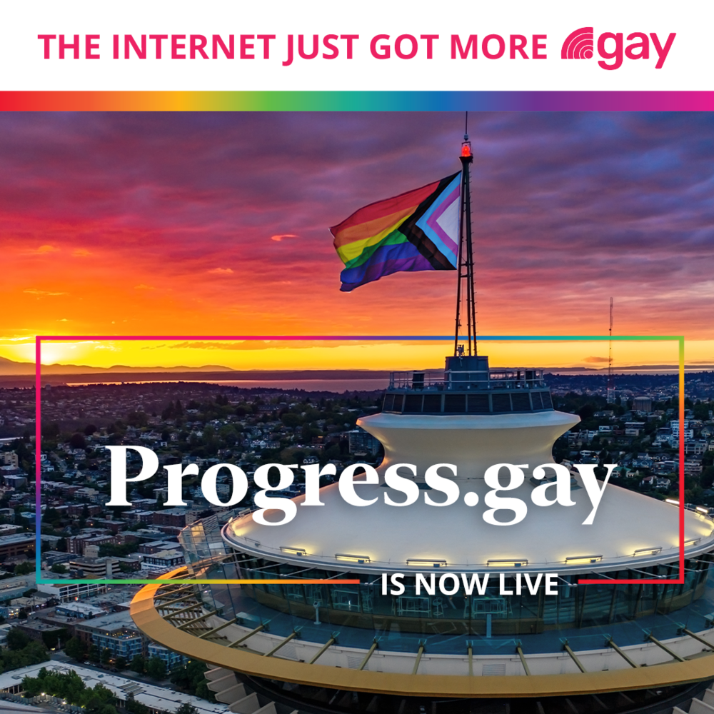 Welcome Daniel Quasar’s Progress Pride Flag to the .gay Community with Progress.gay