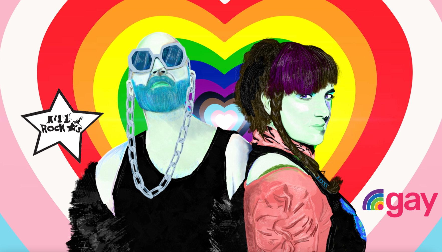 Artist Interview with Bitch and Logan Lynn - KRS.gay
