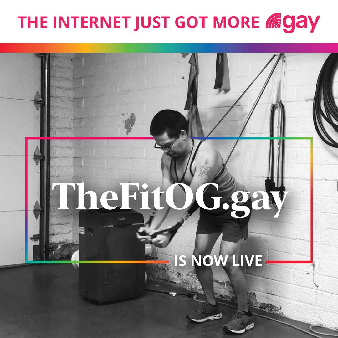 Join us in Welcoming The Fit O.G. to the .Gay Family of Early Adopters!