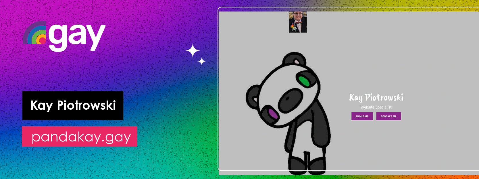 This GoDaddy Developer Says a Personal Website on .Gay Can Bolster Your Professional Career