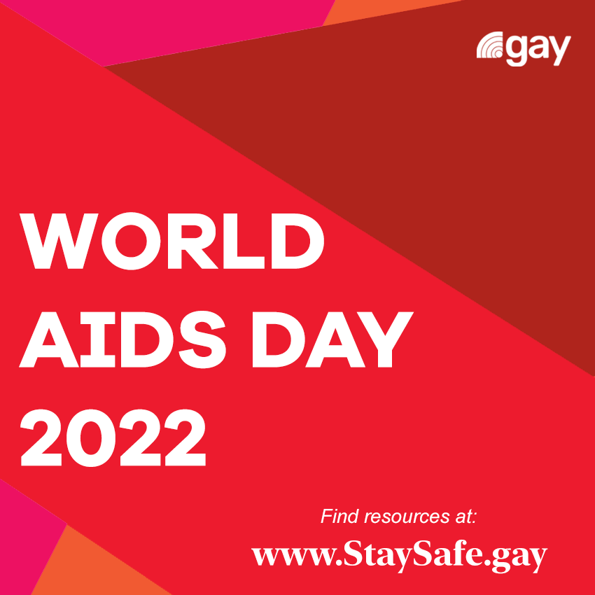 .gay Cares - World AIDS Day 2022