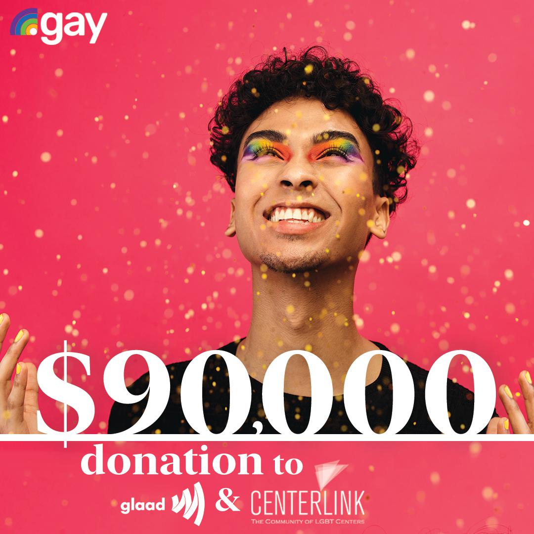 .gay Donates $90k to LGBTQIA+ Orgs, Bringing 2020 Giving Total to $124k