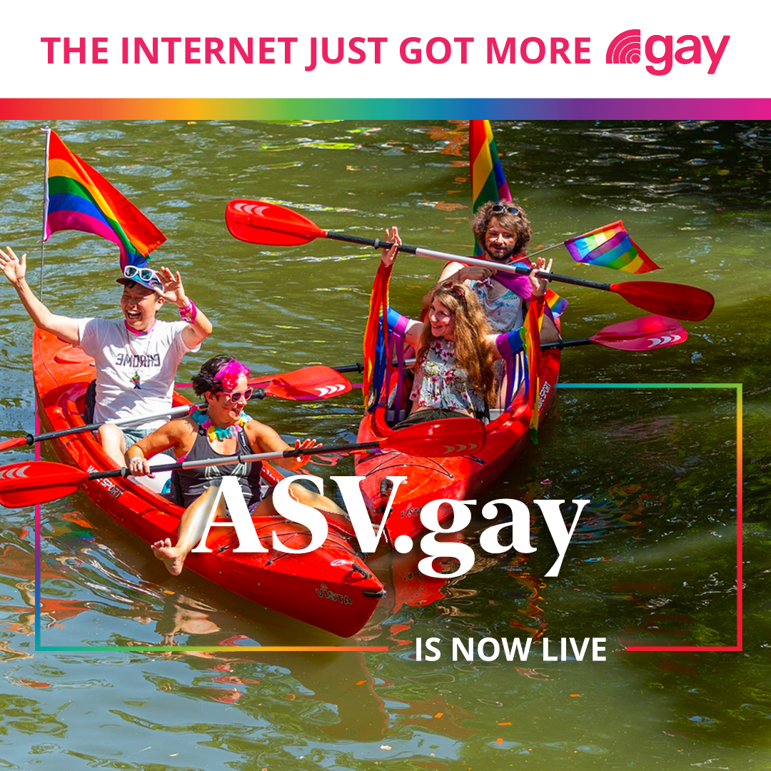Dutch LGBTQIA+ Student Group ASV.gay Joins the .gay Community