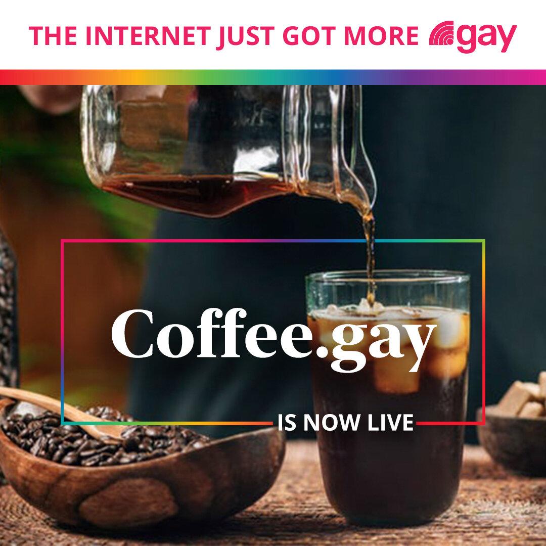 Perky Planet’s Coffee.gay Joins the .gay Community!