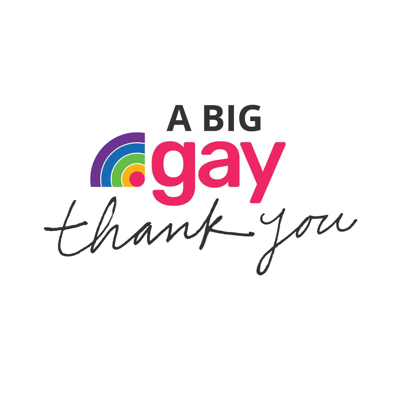 A #BigGayThankYou to LGBTQIA+ Community Organizers and CenterLink Member Centers!