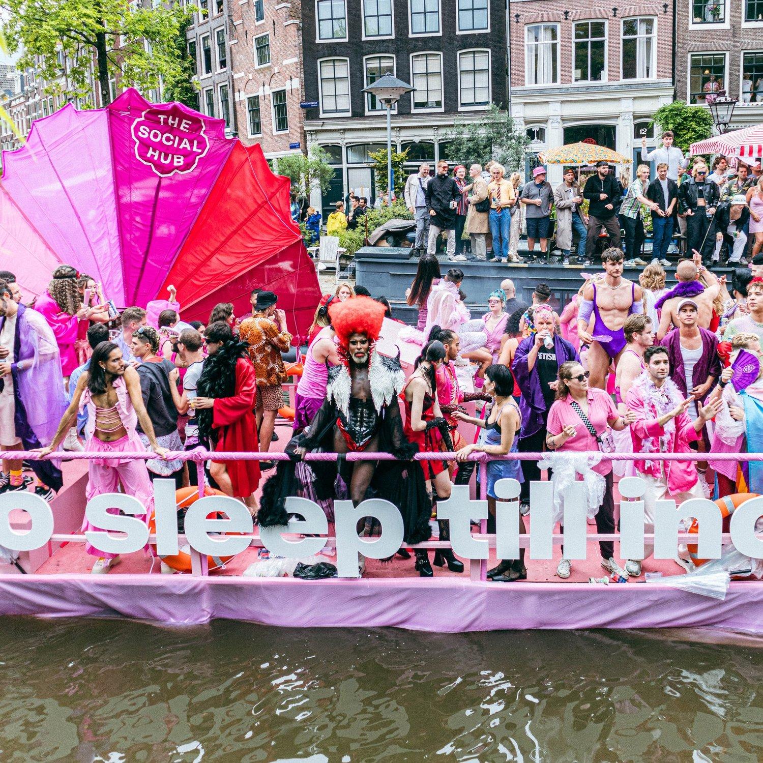 All the Color and Flair from Amsterdam Pride 2023