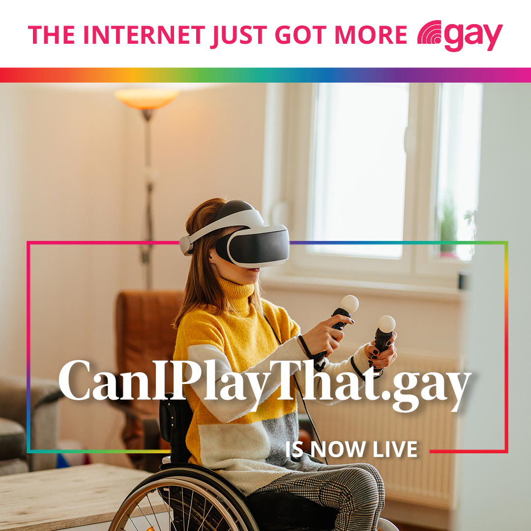 CanIPlayThat.gay Champions Accessible Gaming