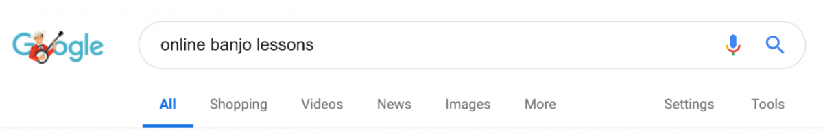 google search bar