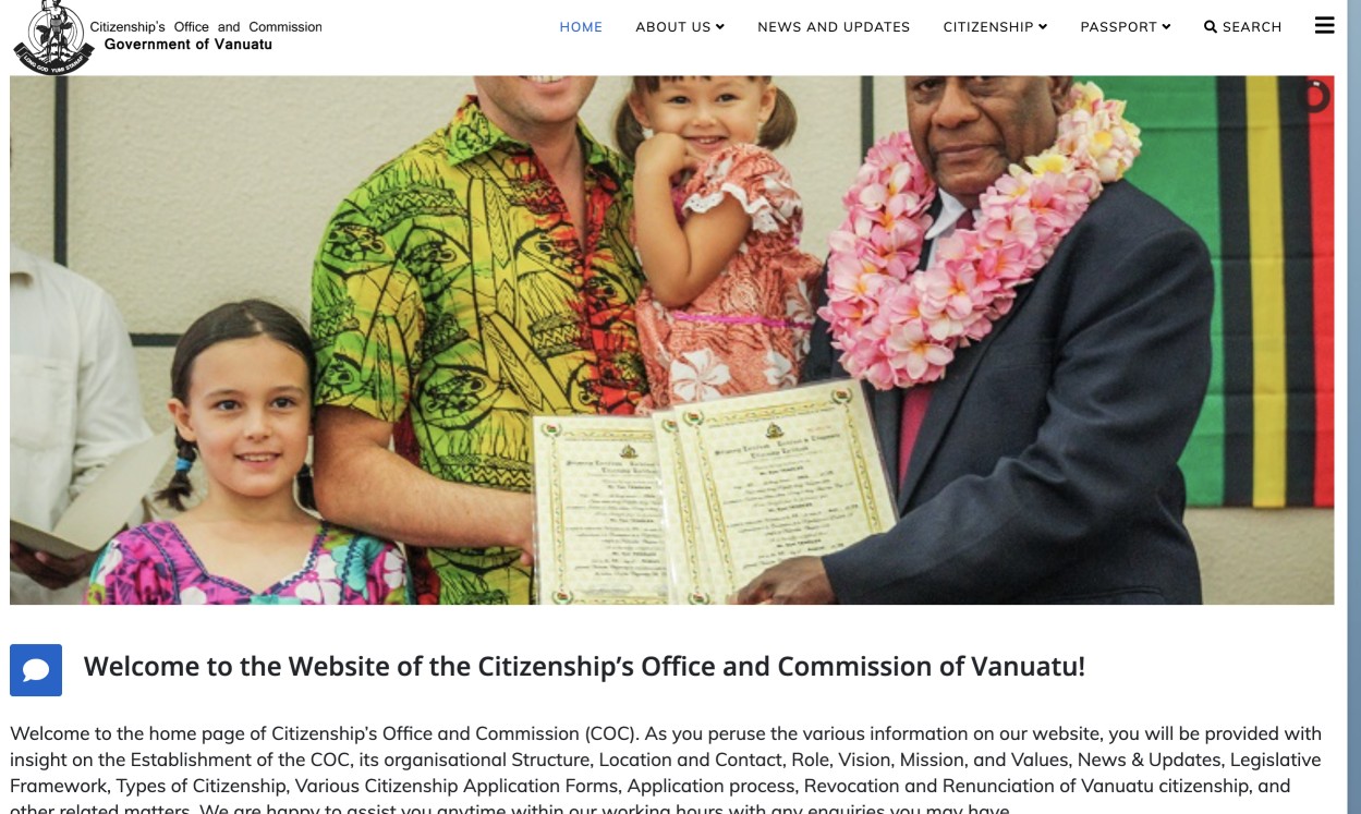Vancitizenship.gov.vu