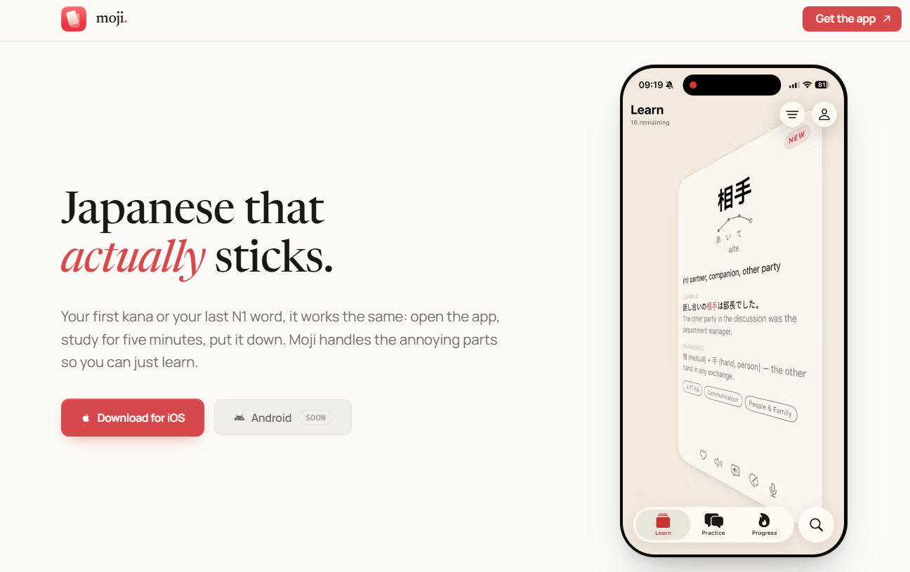 Moji.study
